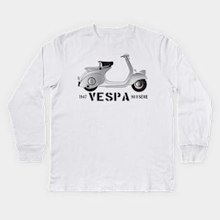 1947 Vespa 98 II Serie Kids Long Sleeve T-Shirt